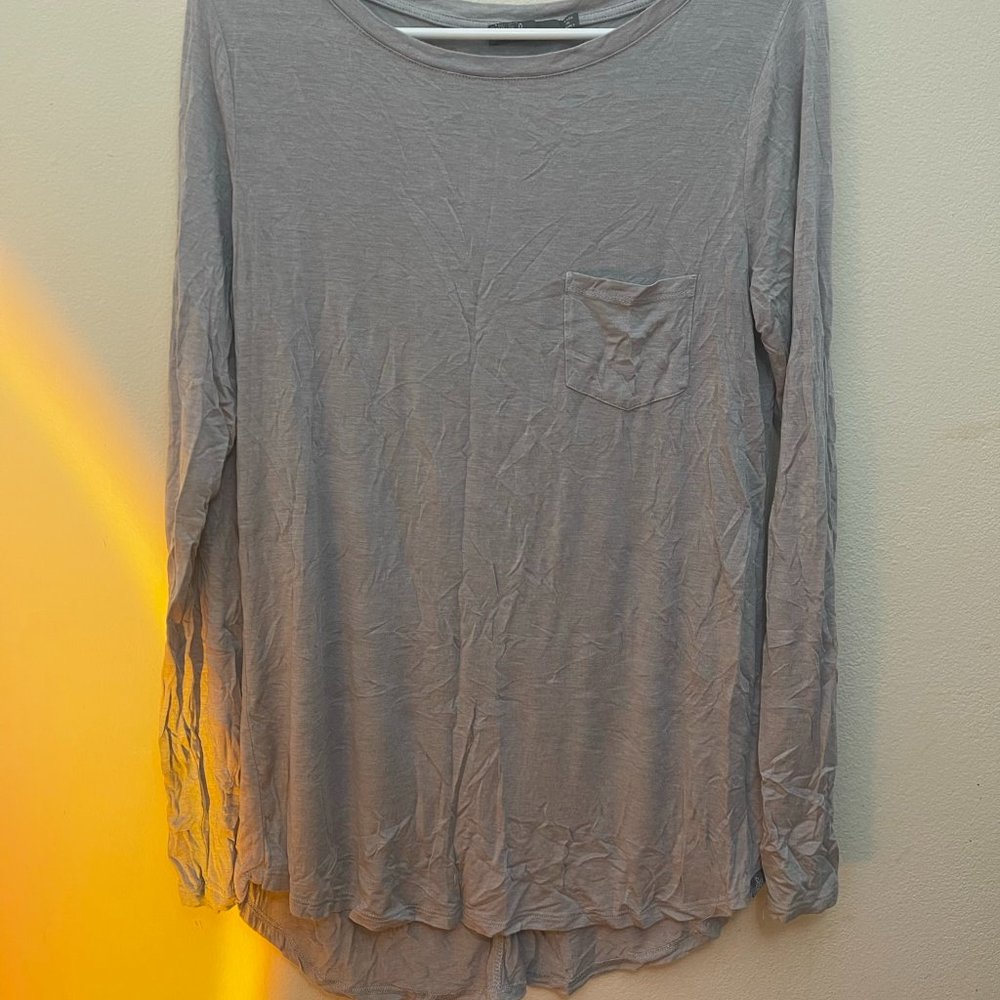 Gray Prana Long Sleeve Shirt